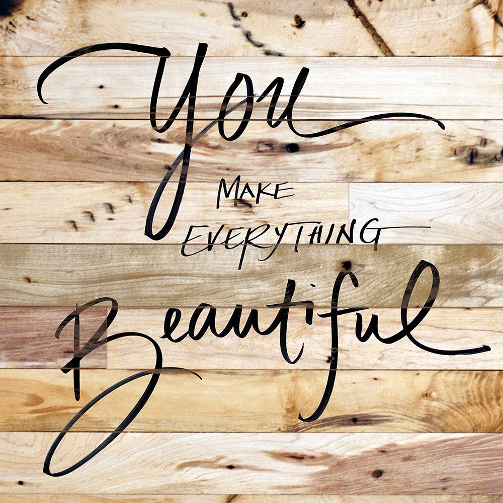Inspiration on Wood art print by SD Graphics Studio for $57.95 CAD