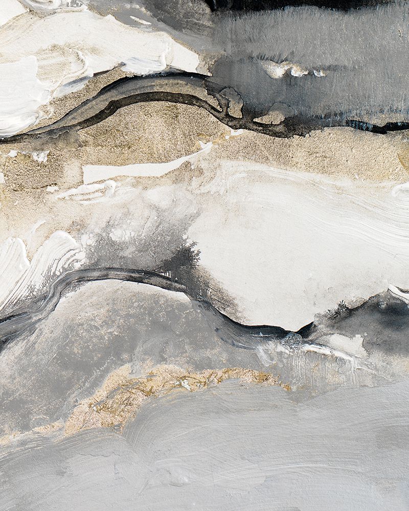 Silver And Gold Crystalline art print by Lanie Loreth for $57.95 CAD