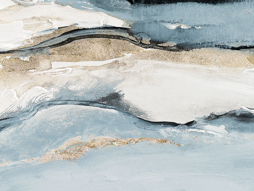 Blue Crystalline art print by Lanie Loreth for $57.95 CAD