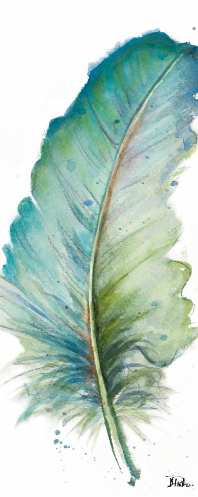 Watercolor Feather White IV art print by Patricia Pinto for $57.95 CAD