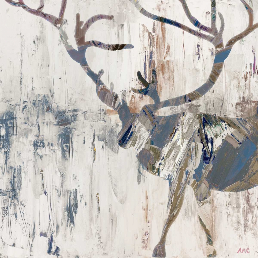 Neutral Rhizome Deer art print by Ann Marie Coolick for $57.95 CAD