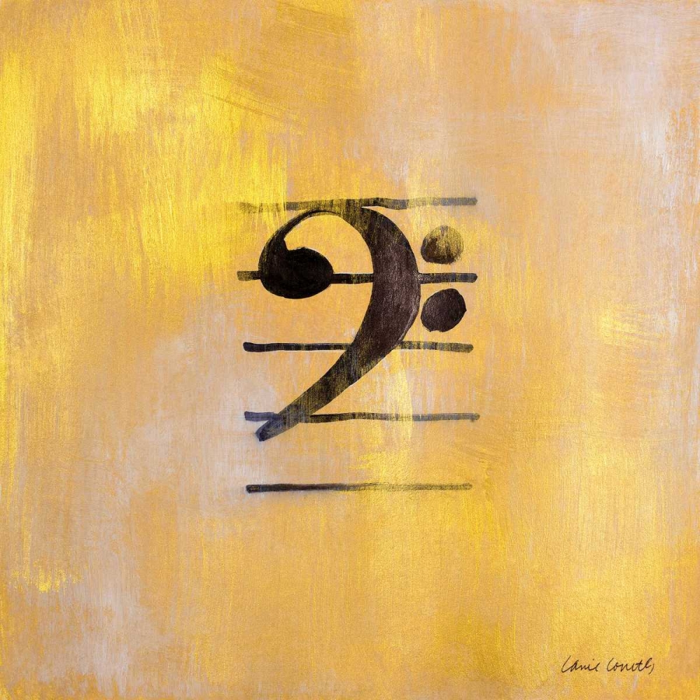 Bass Clef Border art print by Lanie Loreth for $57.95 CAD