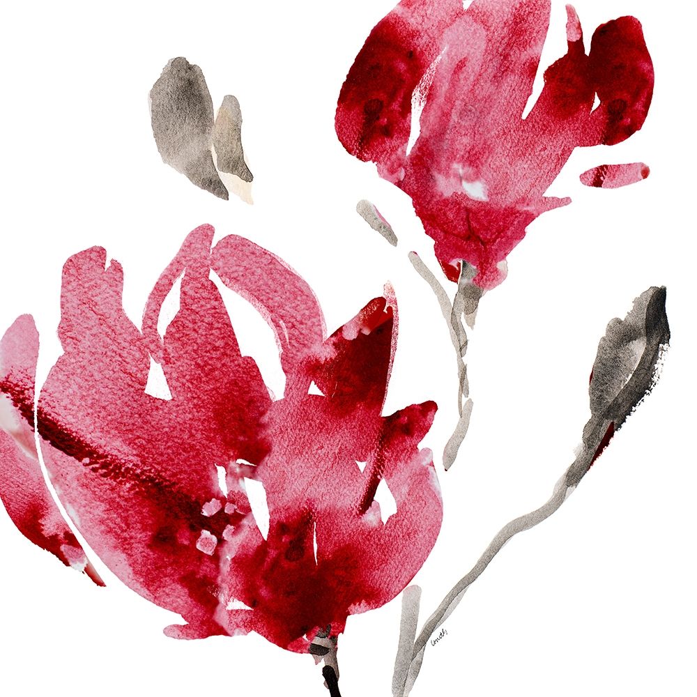 Red Magnolias art print by Lanie Loreth for $57.95 CAD