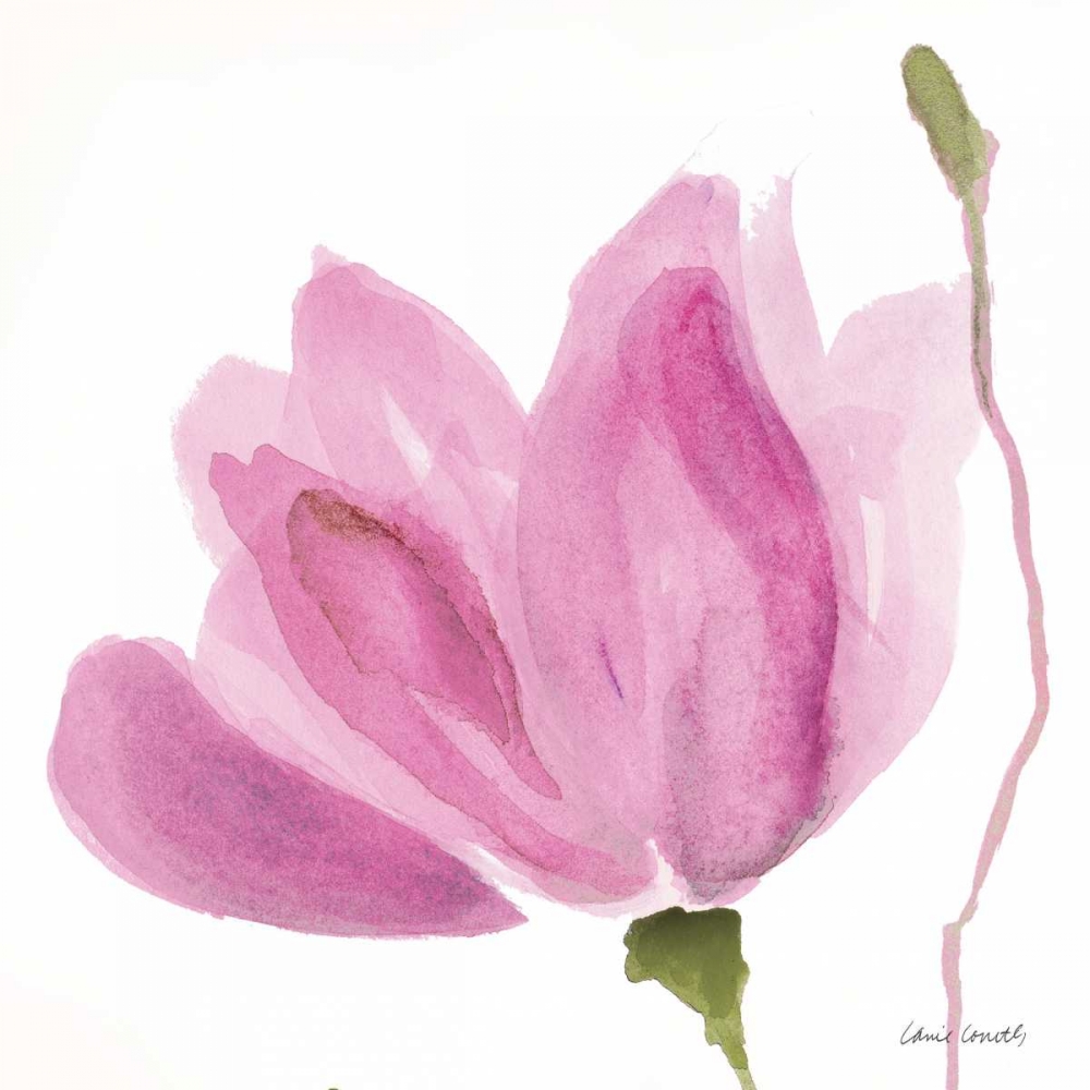 Floral Sway Pink I art print by Lanie Loreth for $57.95 CAD