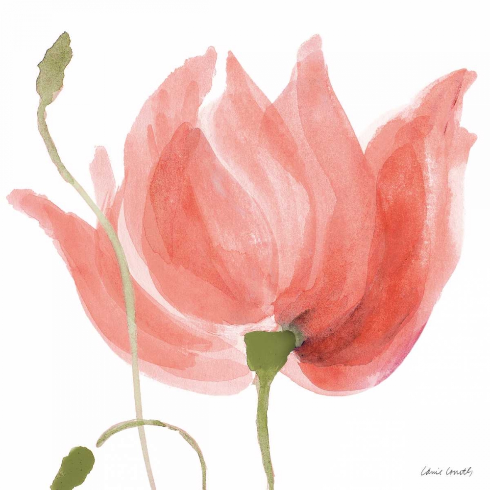 Floral Sway Peach II art print by Lanie Loreth for $57.95 CAD