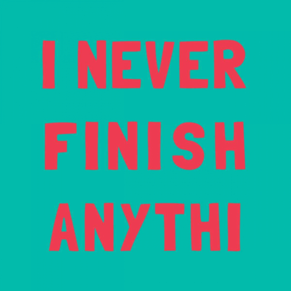 Never Grow I  (teal) art print by SD Graphics Studio for $57.95 CAD