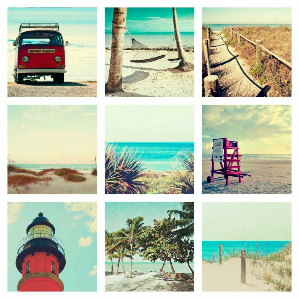 Summer Collage art print by Gail Peck for $57.95 CAD