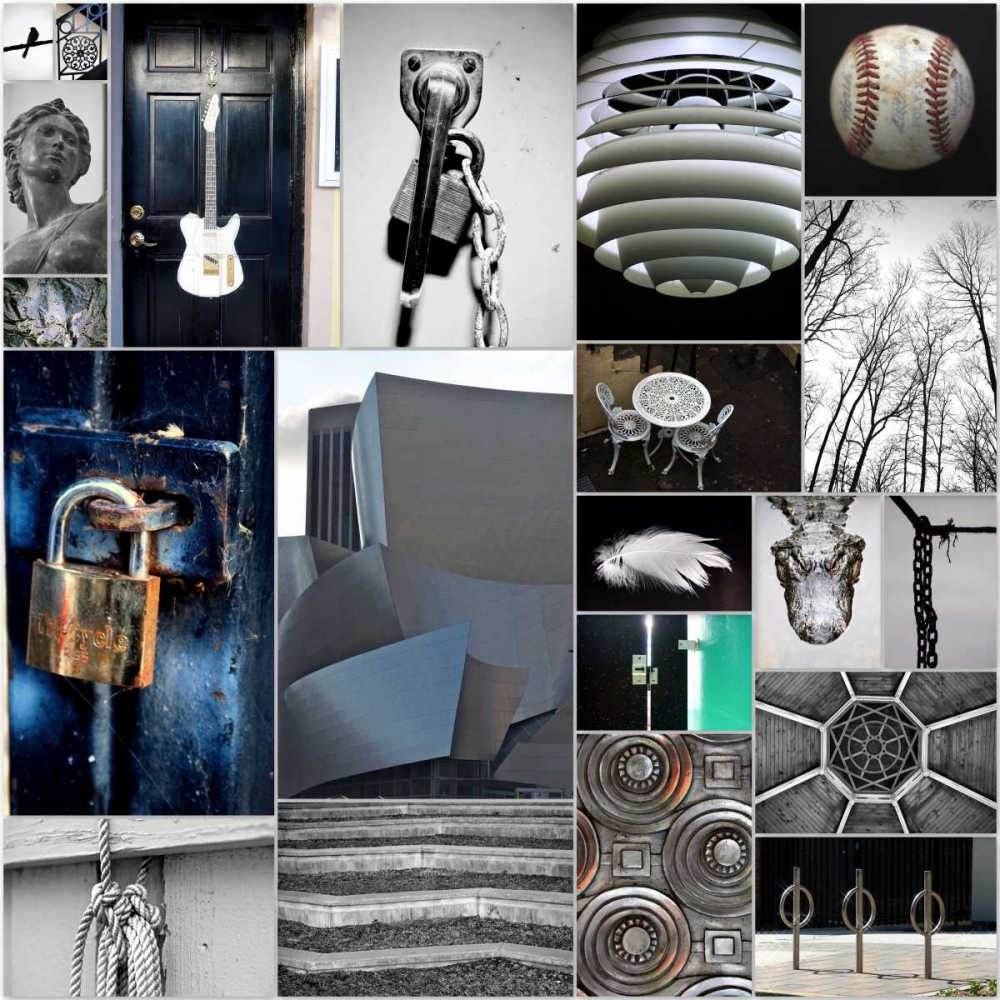 Silver Lining Collage art print by Gail Peck for $57.95 CAD
