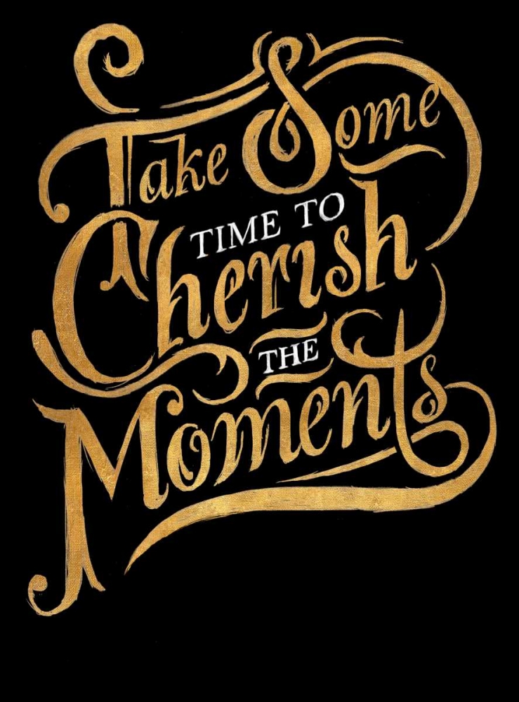 Cherish The Moments Border art print by SD Graphics Studio for $57.95 CAD
