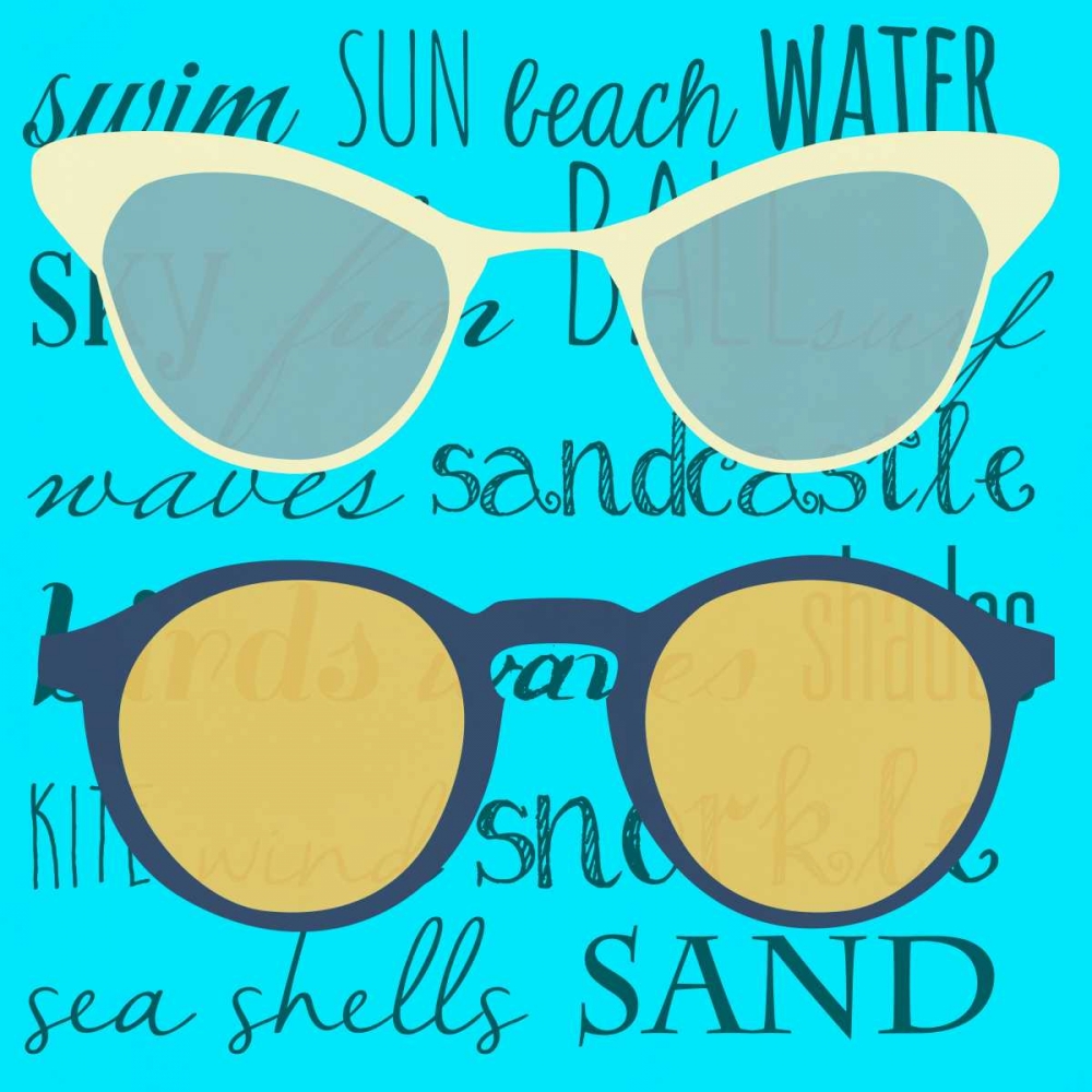 Coastal Shades I art print by SD Graphics Studio for $57.95 CAD