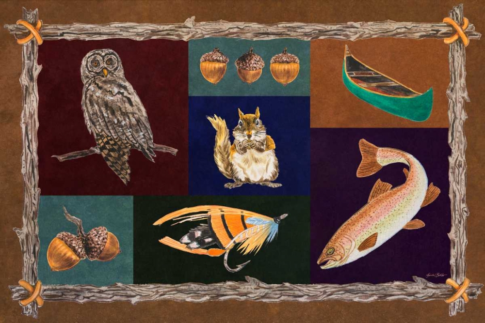 Elements of Nature Rectangle I art print by Linda Baliko for $57.95 CAD
