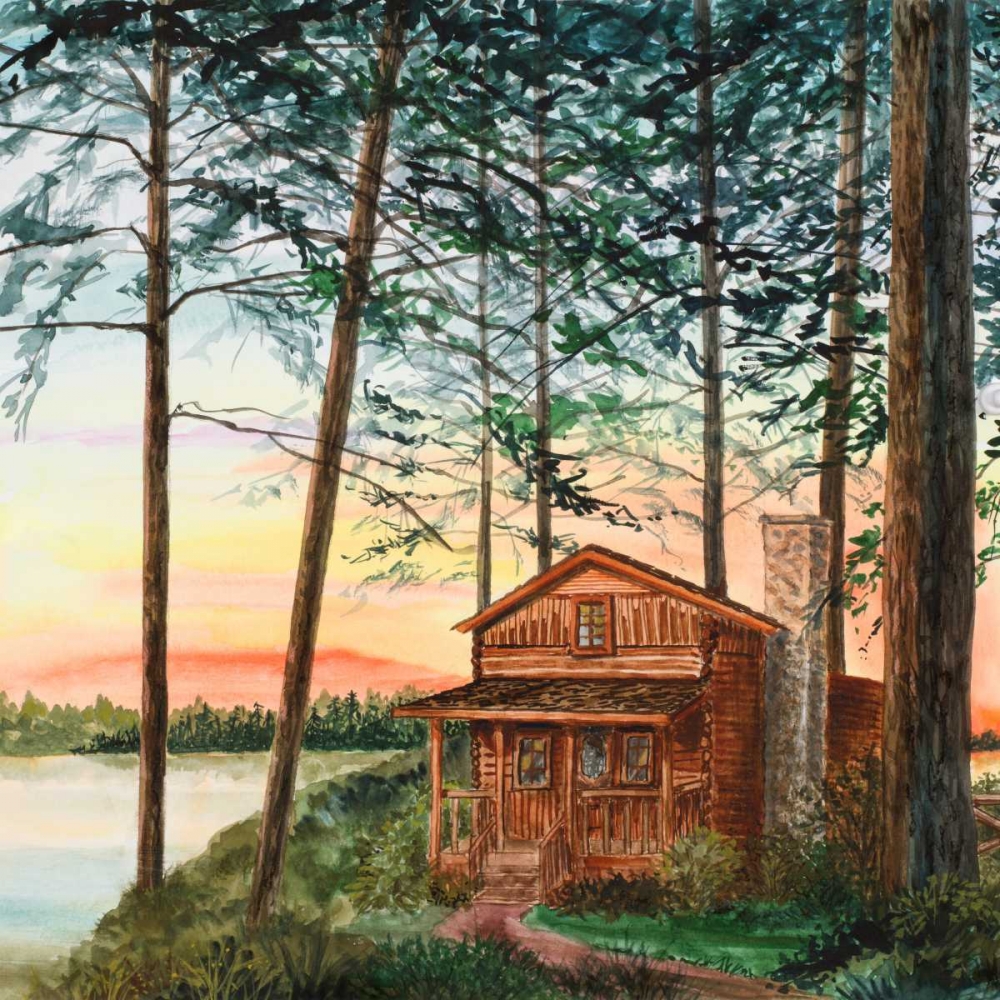 Into the Woods I art print by Linda Baliko for $57.95 CAD