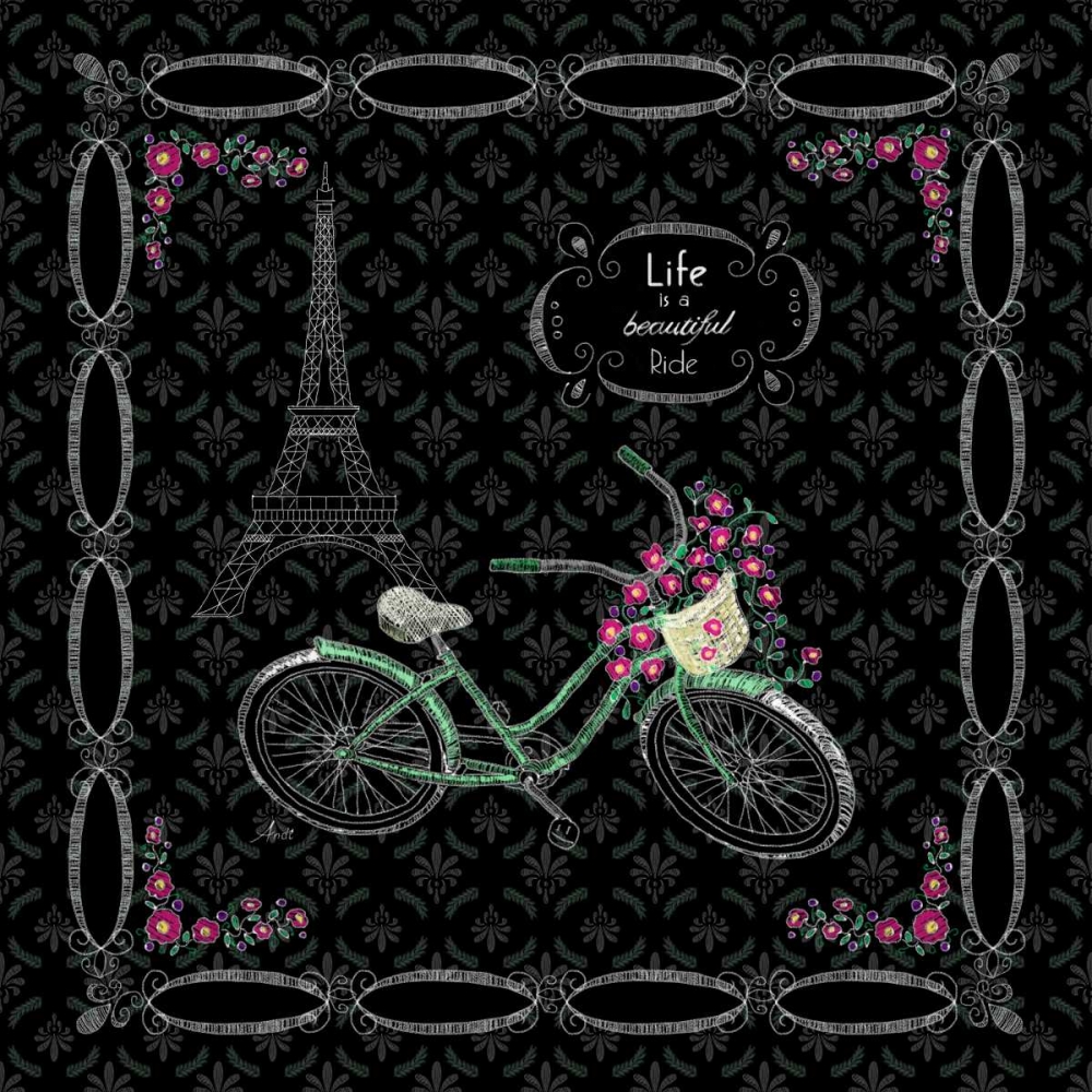 Parisian Tour I art print by Andi Metz for $57.95 CAD