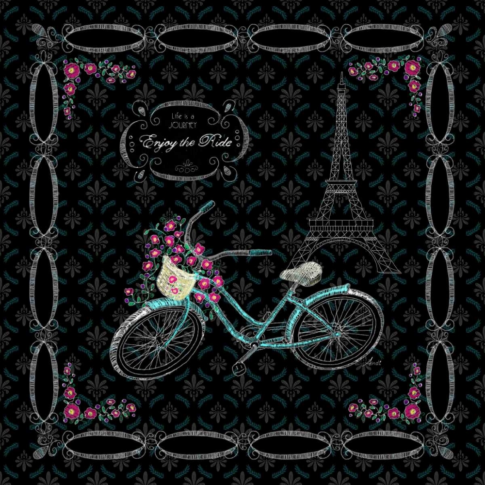 Parisian Tour II art print by Andi Metz for $57.95 CAD