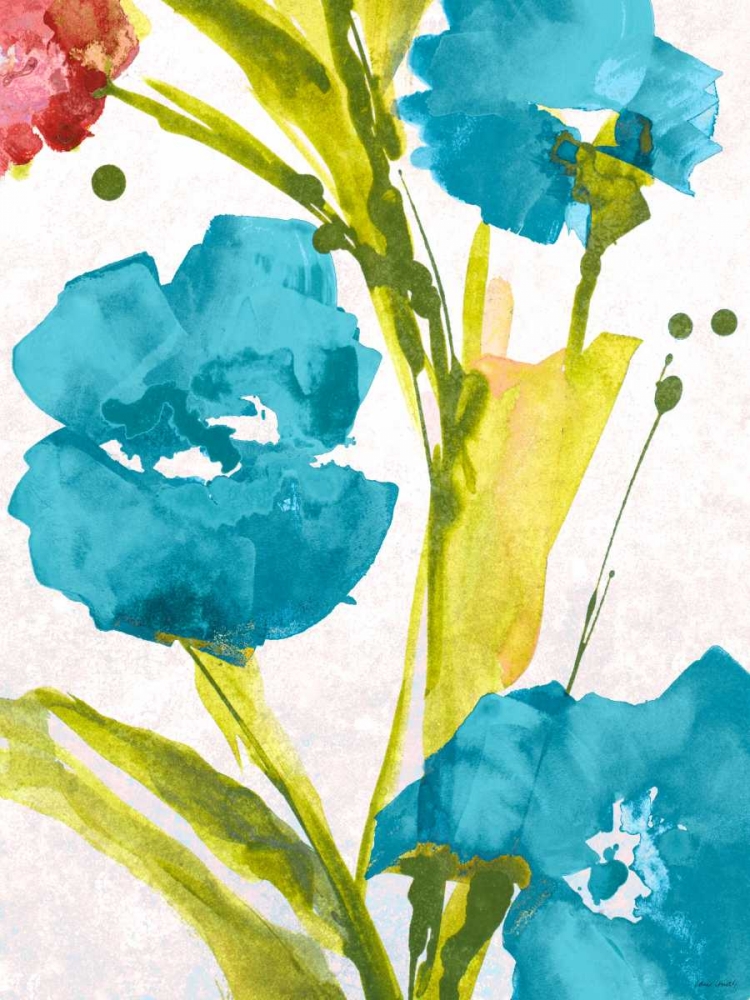 Blue and Pink le Povat I art print by Lanie Loreth for $57.95 CAD