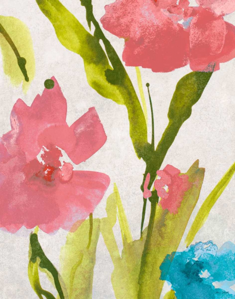 Blue and Pink le Povat  II art print by Lanie Loreth for $57.95 CAD