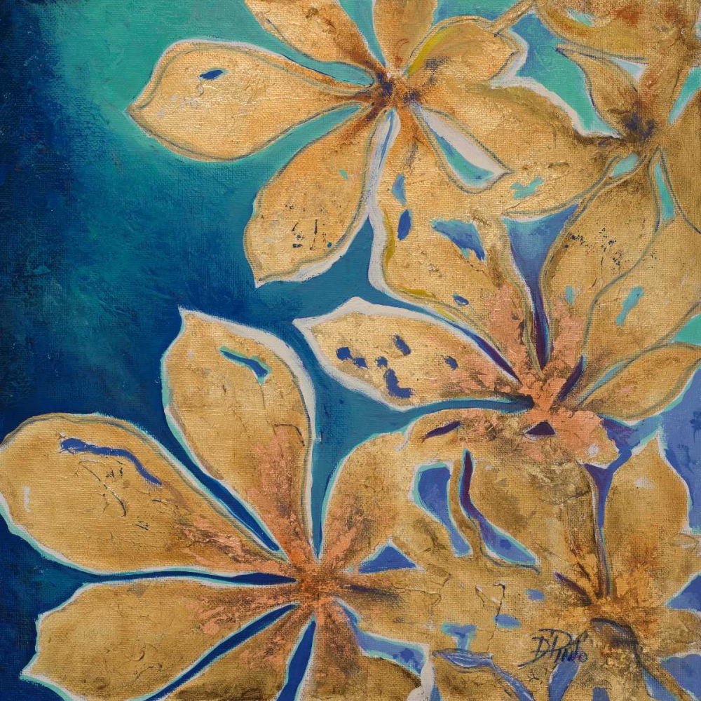 Fiori d Oro II art print by Patricia Pinto for $57.95 CAD