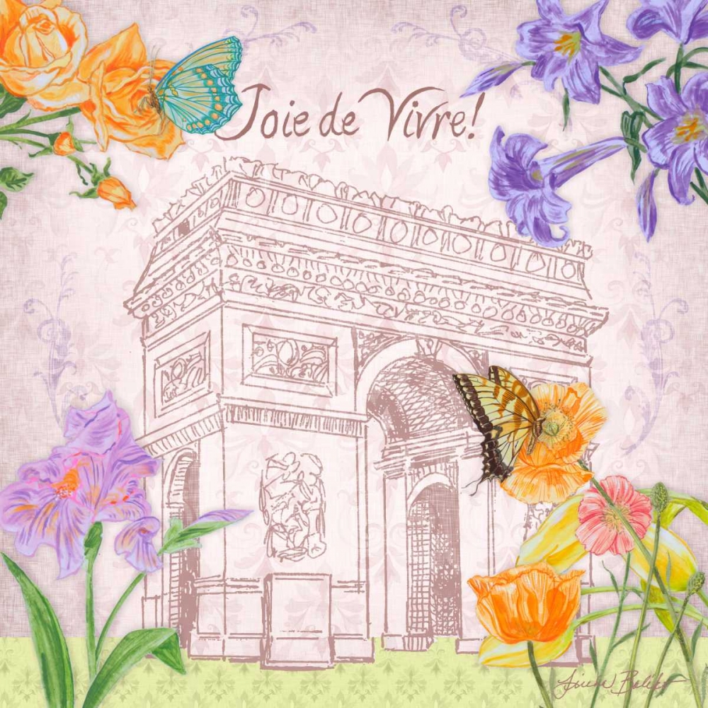 Parisian Meadow II art print by Linda Baliko for $57.95 CAD
