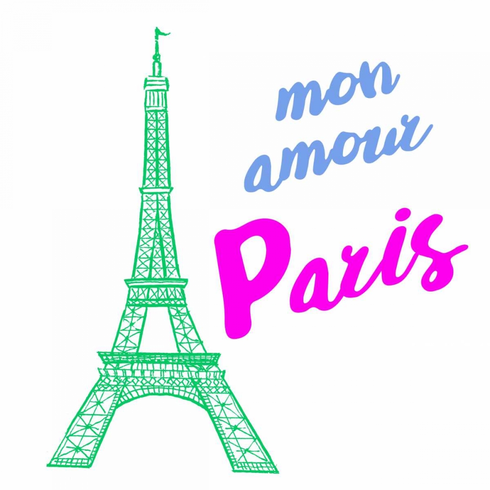 Vibrant Paris art print by Linda Baliko for $57.95 CAD