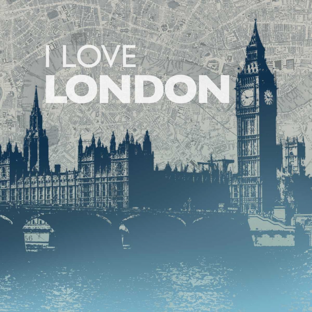 City Love I art print by Dan Meneely for $57.95 CAD