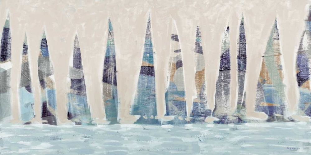 Dozen Muted Boats Panel art print by Dan Meneely for $57.95 CAD
