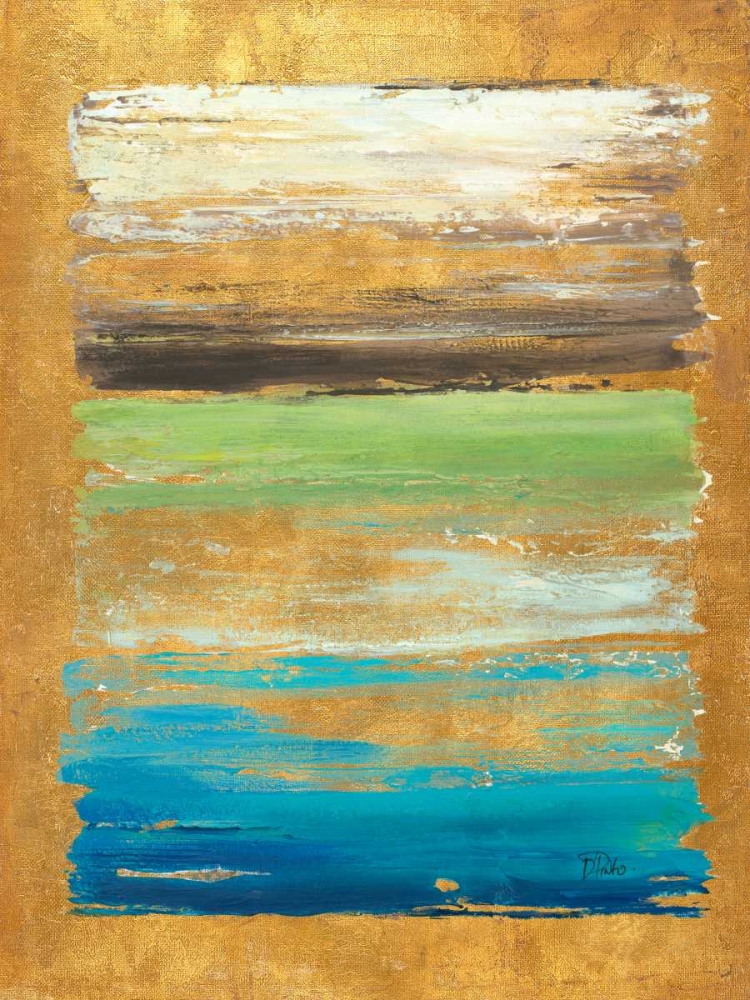 The Palette in Gold art print by Patricia Pinto for $57.95 CAD