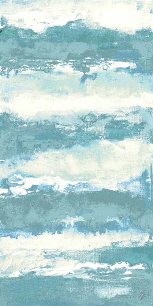 Soft Sea Azure I art print by Lanie Loreth for $57.95 CAD