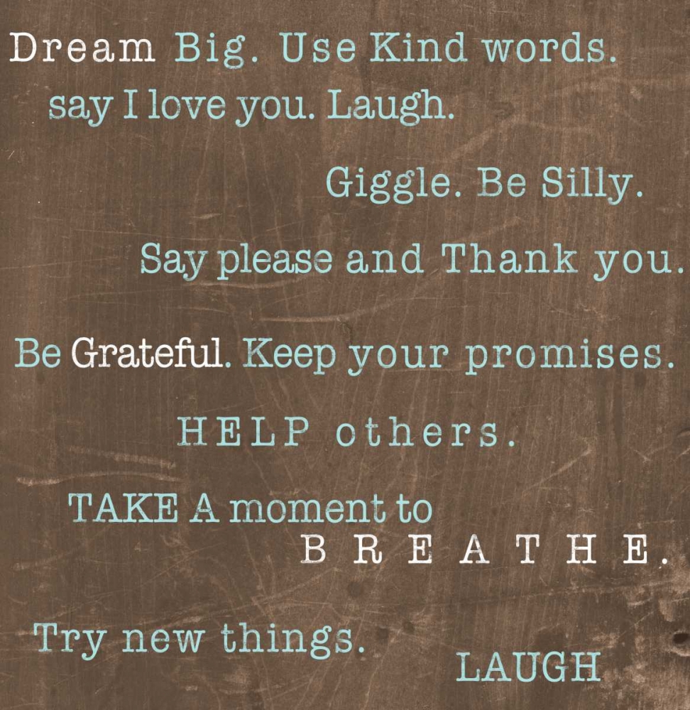 Encouraging Words art print by SD Graphics Studio for $57.95 CAD