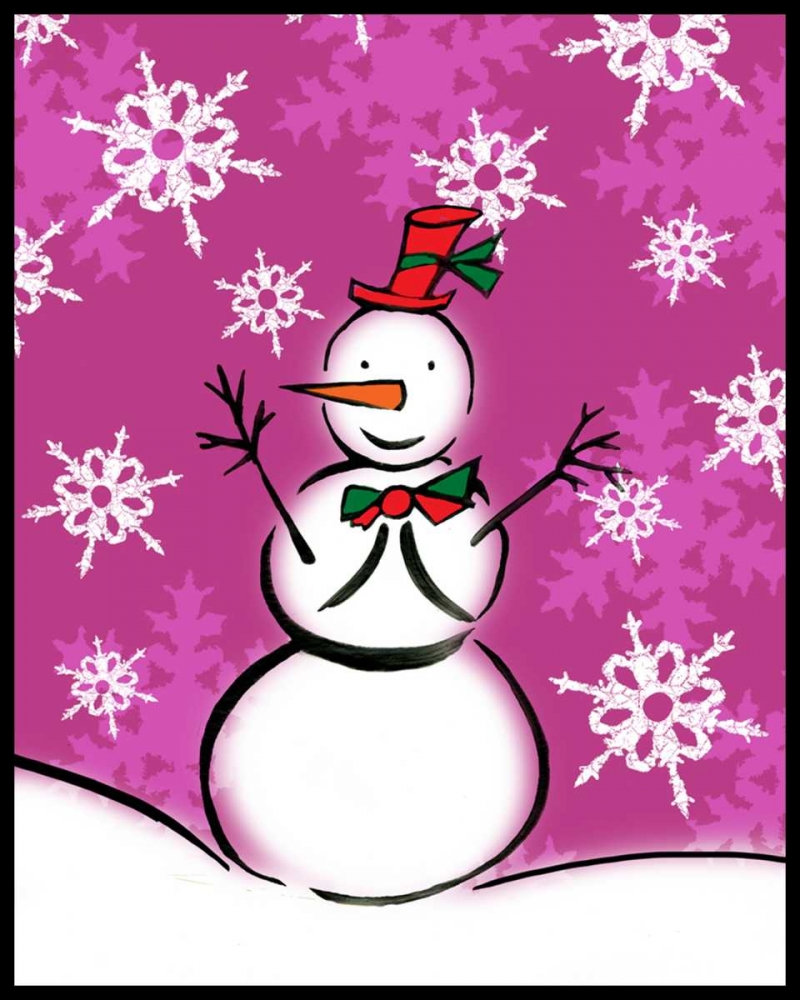Silly Snowmen IX art print by Nicholas Biscardi for $57.95 CAD