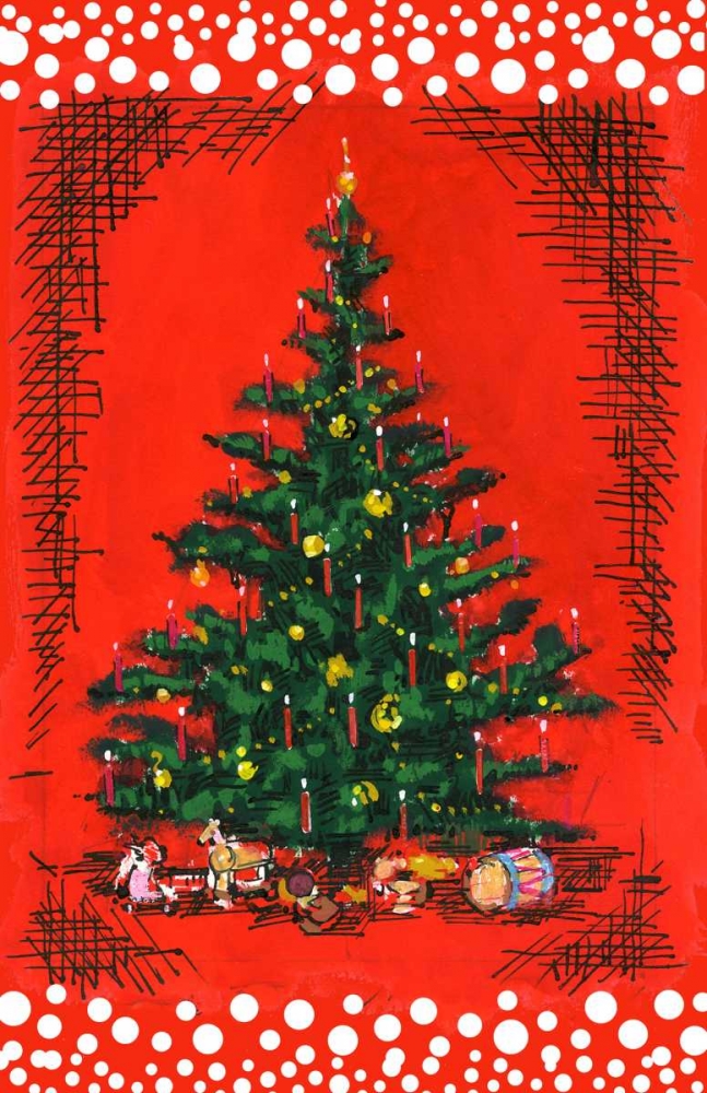 Xmas Tree art print by Nicholas Biscardi for $57.95 CAD