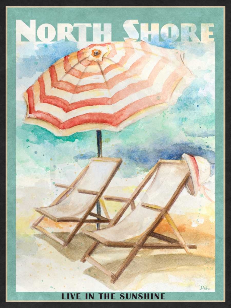 Shore Poster II art print by Patricia Pinto for $57.95 CAD