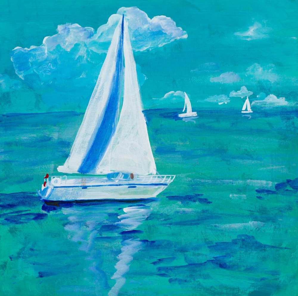 Regatta Winds I art print by Robin Maria for $57.95 CAD
