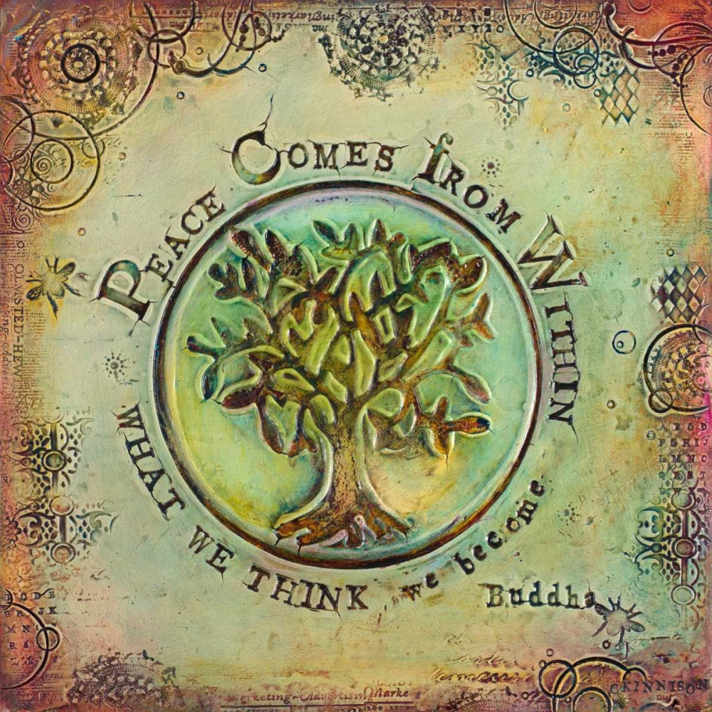 Peace Comes From Within I art print by Carolyn Kinnison for $57.95 CAD