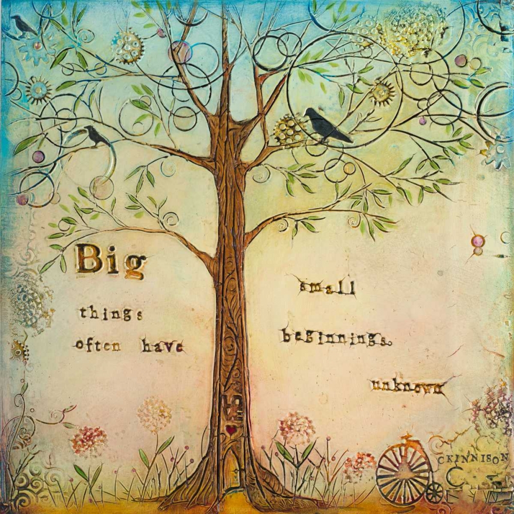 Big Things I art print by Carolyn Kinnison for $57.95 CAD