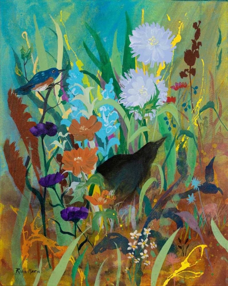 Growing Garden art print by Robin Maria for $57.95 CAD