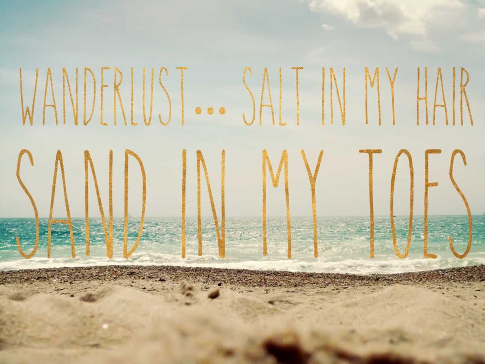 Wanderlust Salt art print by Sarah Gardner for $57.95 CAD
