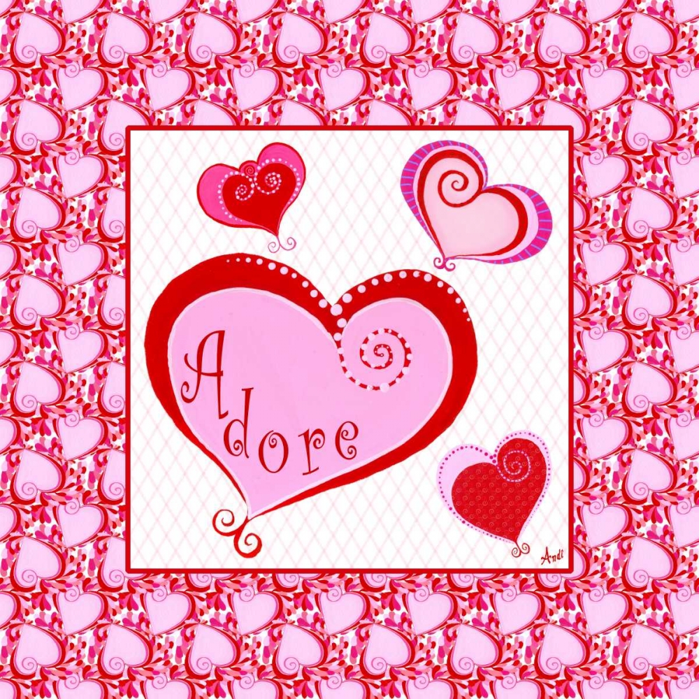 Art for the Heart I art print by Andi Metz for $57.95 CAD