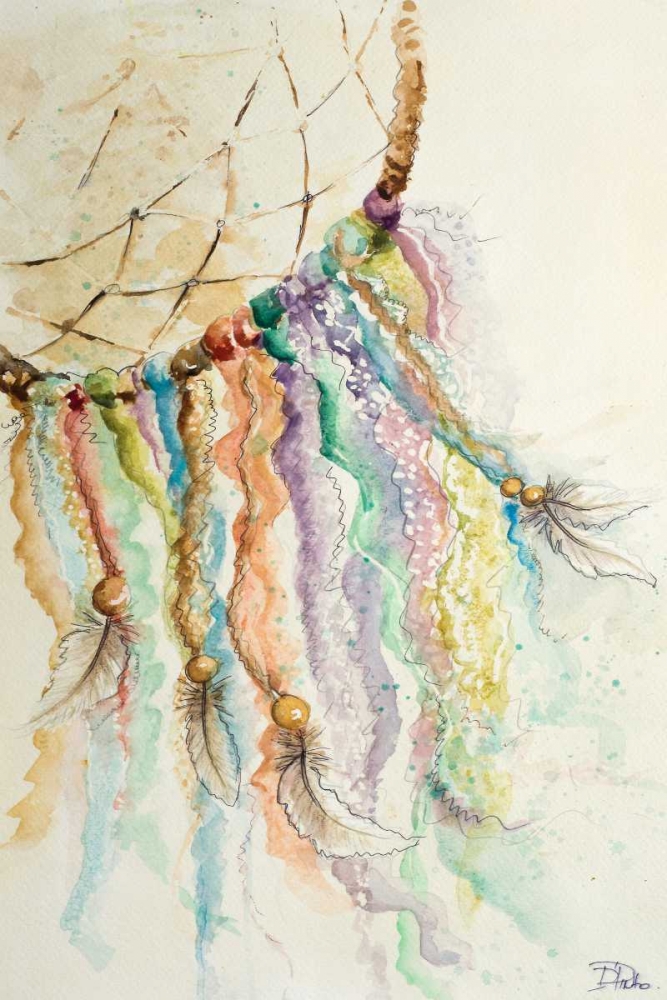 Dream Catcher I art print by Patricia Pinto for $57.95 CAD