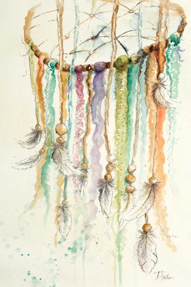 Dream Catcher II art print by Patricia Pinto for $57.95 CAD