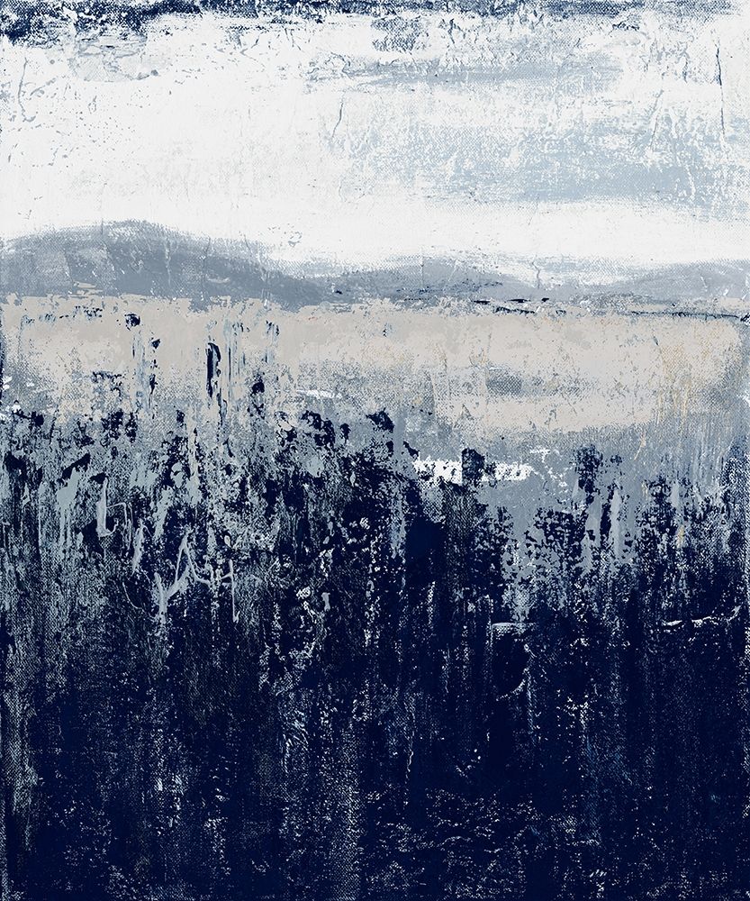 Indigo Contemporary I art print by Patricia Pinto for $57.95 CAD