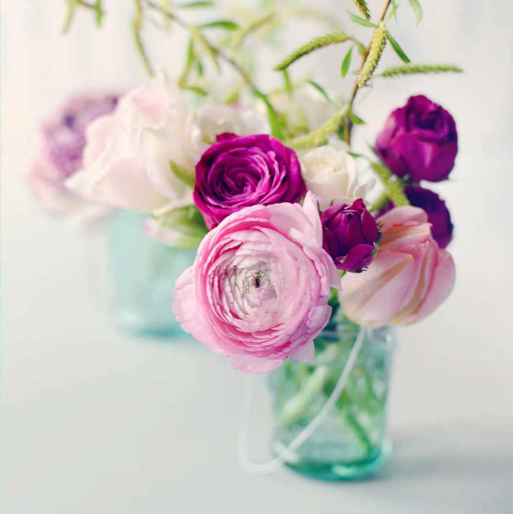 Pink Ranunculus art print by Sarah Gardner for $57.95 CAD