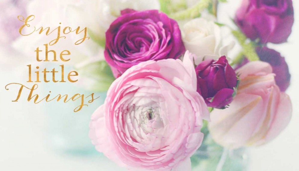 Enjoy the Little Things art print by Sarah Gardner for $57.95 CAD