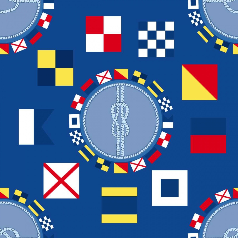 Nautical Navigation Pattern IIA art print by Andi Metz for $57.95 CAD