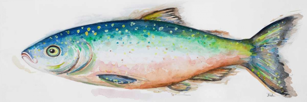 Watercolor Fish I art print by Patricia Pinto for $57.95 CAD