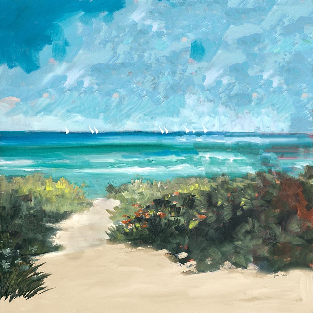 Oceanside I art print by Jane Slivka for $57.95 CAD