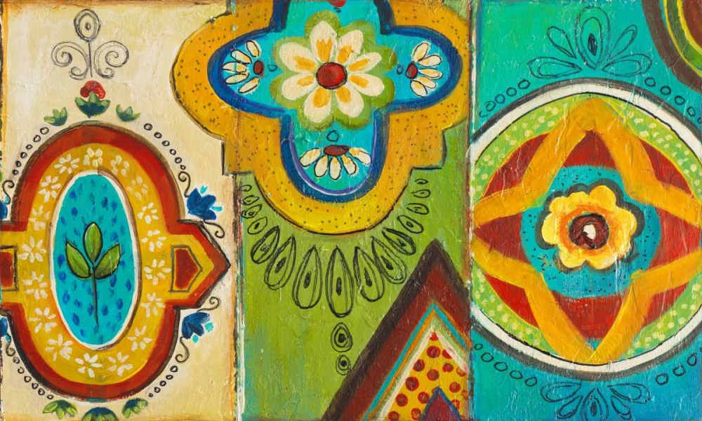 Quatrefoil Trio II art print by Patricia Pinto for $57.95 CAD