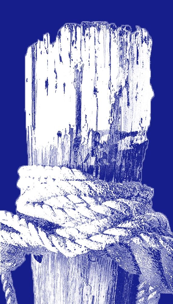 Indigo Pier Panel I art print by Susan Bryant for $57.95 CAD