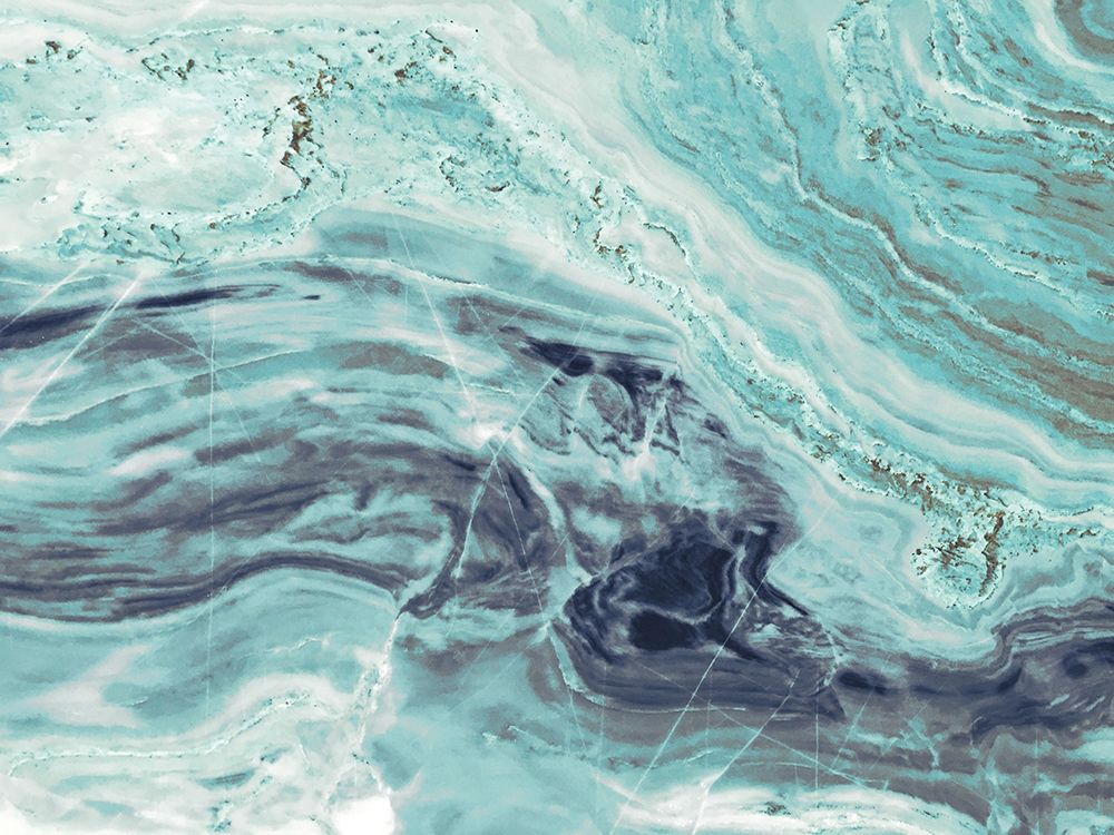 Aqua Mineral art print by Susan Bryant for $57.95 CAD