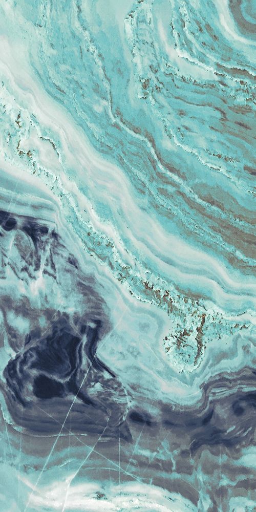 Aqua Mineral Panel II art print by Susan Bryant for $57.95 CAD