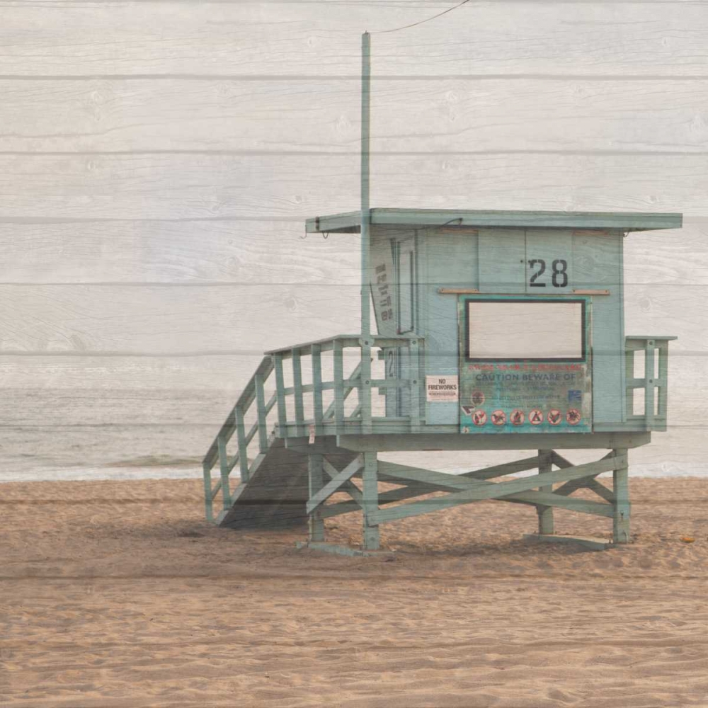 Life Guard White Wash art print by Susan Bryant for $57.95 CAD